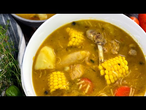 Видео: ПРИГОТОВЬТЕ КУРИНЫЙ СУП: В ЯМАЙСКОМ СТИЛЕ || THATNURSECANCOOK