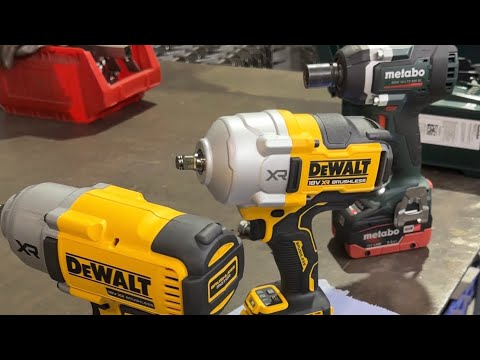 Видео: Metabo SSW18LTX800Bl, DeWalt DCF 900, DeWalt DCF 961 обзор, розборка, тест