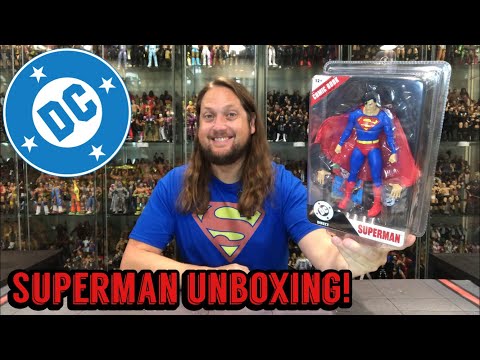 Видео: Распаковка и обзор Superman Zero Hour DC McFarlane!