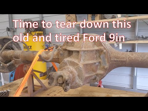Видео: Ford 9 в стадии восстановления задней части
