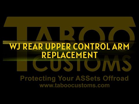 Видео: Замена заднего верхнего рычага подвески Jeep Grand Cherokee WJ (99-04)