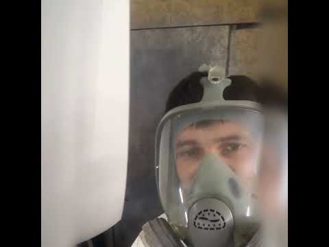 Видео: Audi A6 C7  покраска в зимнее время в гараже .