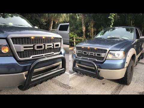 Видео: Как установить решетку радиатора Ford Raptor на F150 2004–2008 годов выпуска (ИНСТРУКЦИЯ ПО СРАЩИ...