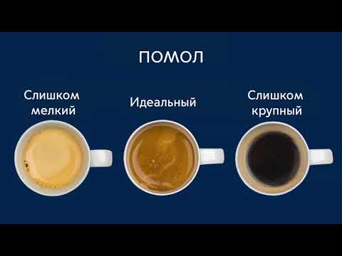 Видео: Кофемашины De'Longhi Dinamica. Приготовление кофе из зерен.