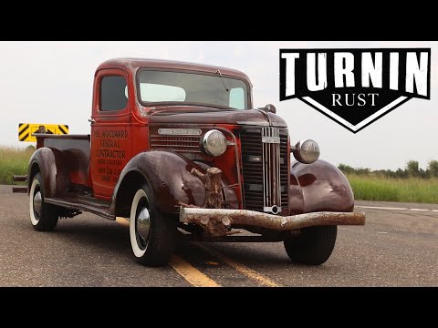 Видео: ПОТРЯСАЮЩЕЕ преображение! Странно приятное преображение грузовика GMC T14B 1937 года | Turnin Rust