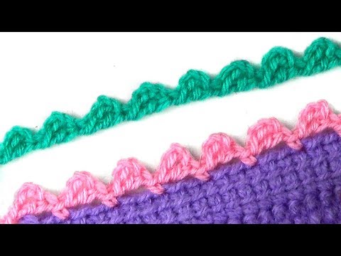 Видео: Простая волнистая кайма и тесьма