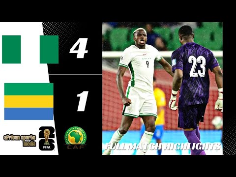 Видео: НИГЕРИЯ — ГАБОН | ОТБОРОЧНЫЙ ТУРНИР ЧЕМПИОНАТ МИРА ФИФА ДЛЯ АФРИКИ | ПОЛУФИНАЛ | ОБЗОР | CAF