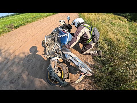 Видео: Первый раз в эндуро! Что могло пойти не так?