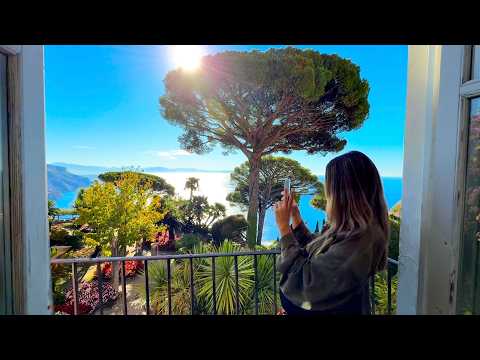 Видео: Равелло—Слишком Совершенно,Чтобы Быть Реальностью—Самая Романтичная Деревня Амальфитанского Побережь