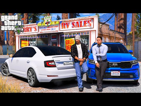 Видео: ОТЕЦ И СЫН В GTA 5 - КУПИЛ SKODA OCTAVIA НА ЛЮТОМ ЧИПЕ! У ШКОДЫ ВЗОРВАЛСЯ МОТОР НА ТРАССЕ! 🌊ВОТЕР