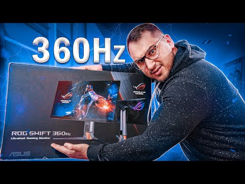 Видео: Монитор 360Гц УДИВЛЯЕТ ? Тест: 144 vs 240 vs 360 Hz