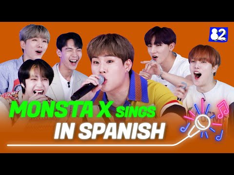 Видео: MONSTA X поют на испанскомㅣShoot Out, Follow, FantasiaㅣTry-lingual Live