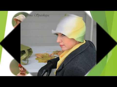 Видео: «Работа с цветом. Акварельные шляпки».