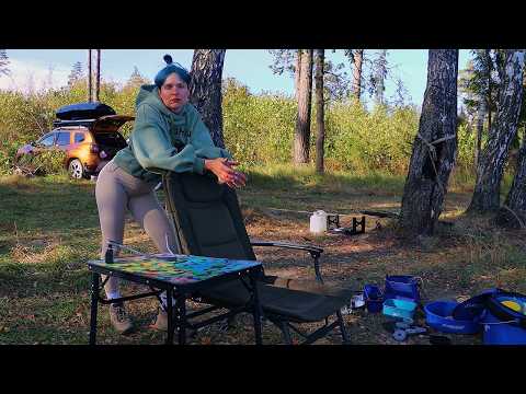 Видео: Рыбалка НА ВОДОХРАНИЛИЩЕ: ночевка в палатке, фидер. ГОРЯЧИЙ УЖИН на костре. #536