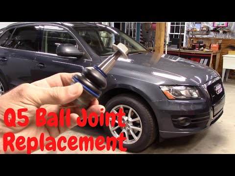 Видео: Замена шарового шарнира Audi Q5