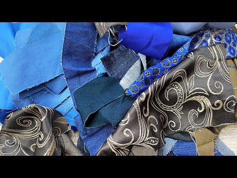 Видео: Одна полезная идея, что сшить из старых джинсов и лоскутков некрасивой ткани DIY