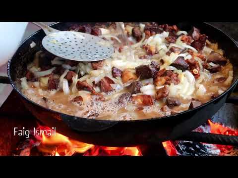 Видео: Gəncə üsulu Ciz-Biz Джиз-Быз Гянджинский рецепт