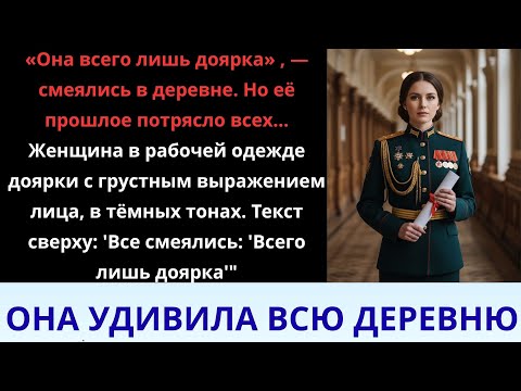 Видео: «Просто доярка», — смеялись в деревне. Но её прошлое потрясло всех...