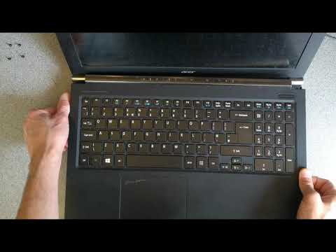 Видео: Acer Aspire V Nitro: как заменить или обновить жесткий диск (MS2391 / VN7-591G-592Y)