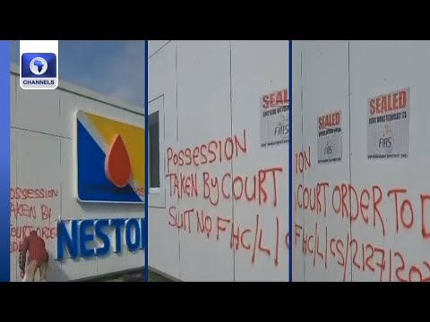 Видео: Полиция опечатала штаб-квартиру компании Nestoil в Лагосе