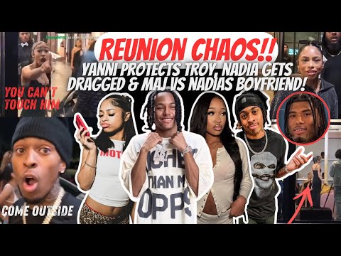 Видео: ХАОС на воссоединении! Надю ТРЯСУТ! Янни ЗАЩИЩАЕТ Троя, Эли был в теме, а Май против парня Нади!