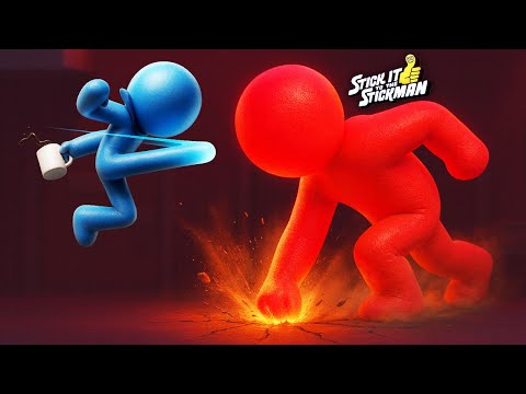 Видео: РАБОТАЮ ТЯЖЕЛУЮ РАБОТУ! Битва Стикменов / Stick It to the Stickman
