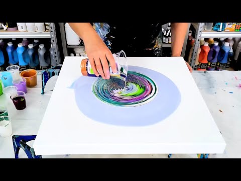 Видео: Я НЕ ОЖИДАЛ, ЧТО ЭТО СРАБОТАЕТ, НО ЭТО СРАБОТАЛО! - Фиолетовая атласная эмаль, прямая заливка