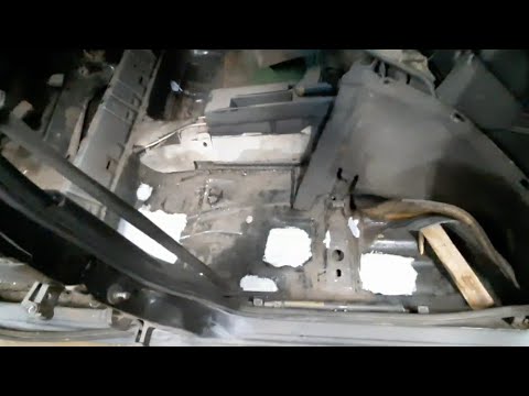 Видео: обработка дна авто после сварки