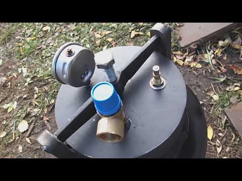 Видео: самодельный автоклав из подручных железяк