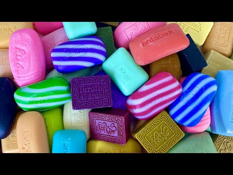 Видео: ASMR Unpacking soap. No Talking. Распаковка цветного мыла. Soap opening HAUL.