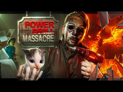 Видео: 😨ЭТО САМАЯ СТРАШНАЯ ХОРРОР ИГРА - Power Drill Massacre