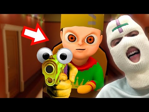 Видео: ОН ИСПОРТИЛ ПРАЗДНИК ?! ИГРА The Baby In Yellow
