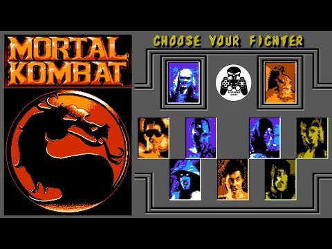 Видео: Mortal Kombat / NES/Dendy/Famicom прохождение Scorpion