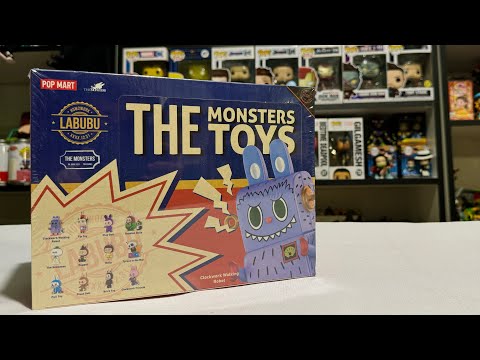 Видео: ИГРУШКИ МОНСТРЫ ОТ ПОП МАРТ ЛАБУБУ | THE MONSTER TOYS POP MART LABUBU