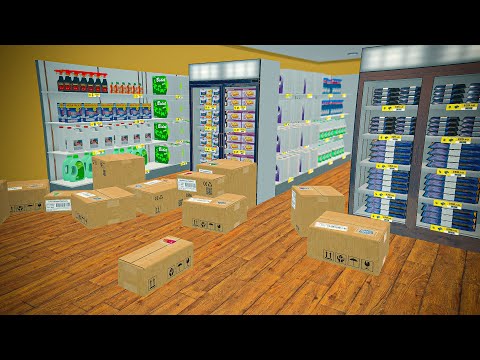 Видео: Потратил $108 000【Supermarket Simulator】#22