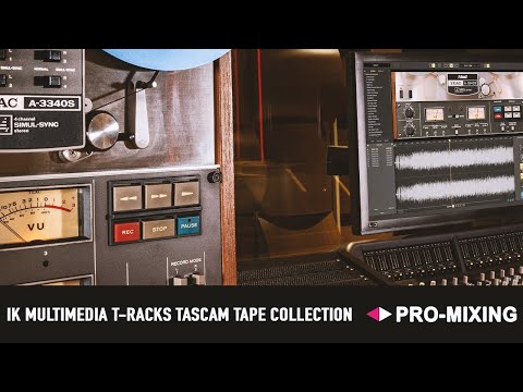 Видео: T-RackS Tascam Tape Collection : 4 классических магнитофона от IK Multimedia