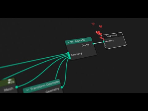 Видео: Стрим по Blender Geometry Nodes