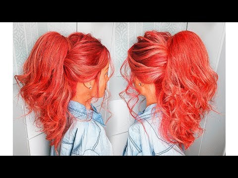 Видео: Как сделать ВЫСОКИЙ ОБЪЕМНЫЙ ХВОСТ на средние волосы?ПРИЧЕСКИ 2018💛 How To: Big Voluminous Ponytail