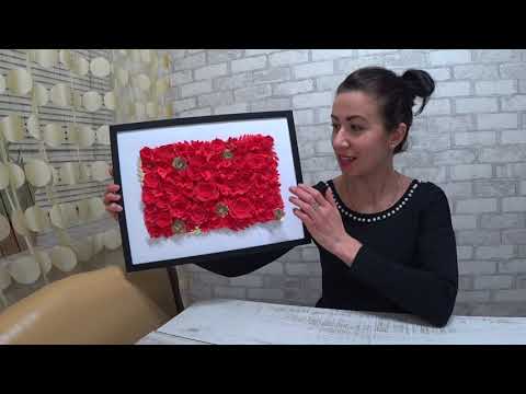 Видео: DIY Stylish handmade painting / Стильная  картина ручной работы