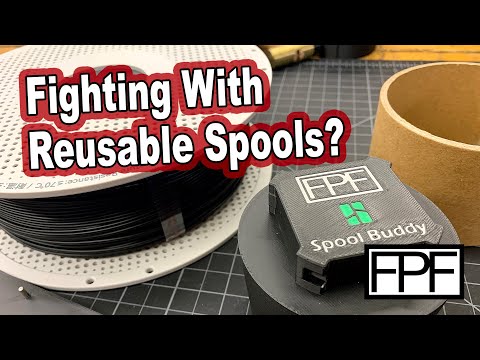 Видео: Инструмент для изготовления катушки из бамбука на 3D-принтере