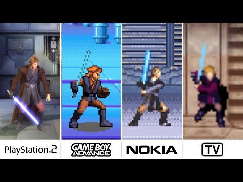 Видео: Сравнение всех версий игры «Месть ситхов» | FLANDREW при участии Under the Moons