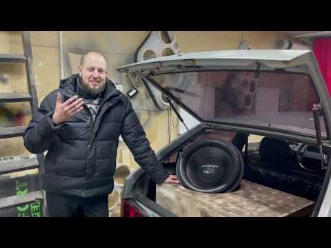 Видео: Огромный сабвуфер в ВАЗ 2113! Обзор и тест DL Audio Bass Machine 18 от моноблока Gryphon Pro 1.3200