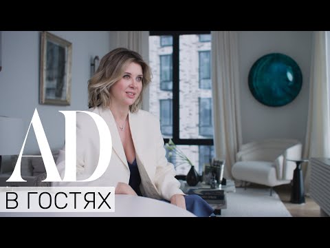 Видео: В гостях у Ирины Граве: элегантная квартира с захватывающим видом на Москву