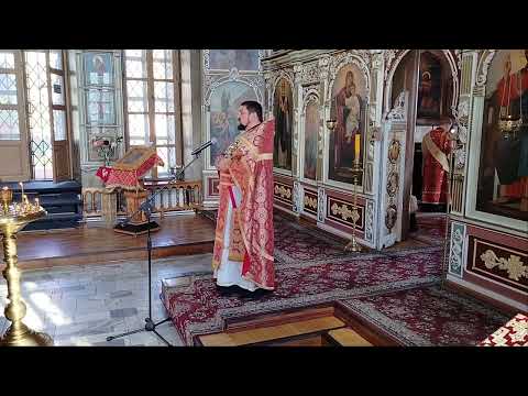 Видео: Проповедь Настоятеля храма Сыктывкар, Воскресная служба, попразднство Воздвижения Креста Господня