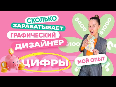 Видео: Сколько зарабатывает графический дизайнер в 2025?  Реальные цифры + личный опыт.