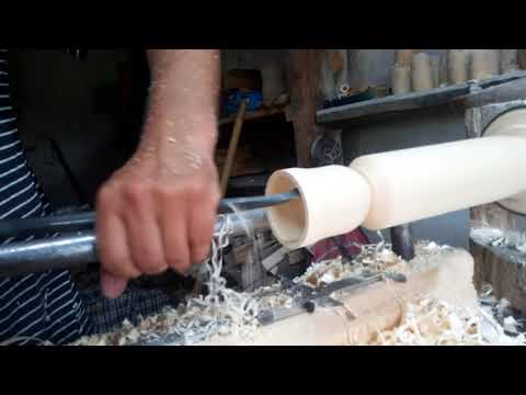 Видео: Изготовление пятиместной матрёшки.