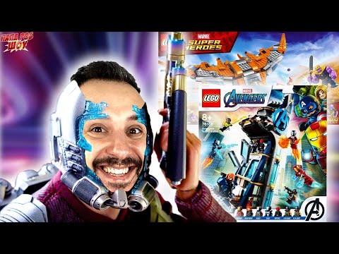 Видео: ПАПА РОБ И LEGO MARVEL: ТАНОС - ПОСЛЕДНЯЯ БИТВА И БАШНЯ МСТИТЕЛЕЙ! СУПЕРГЕРОИ ЛЕГО МАРВЕЛ!