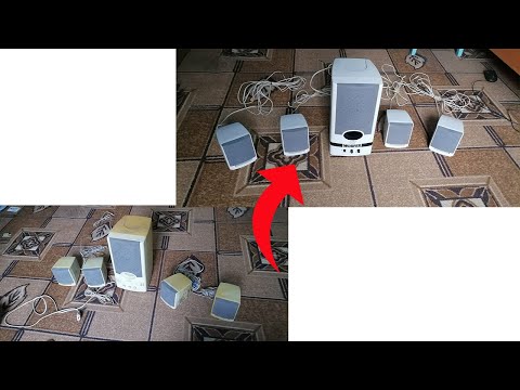 Видео: Реставрация колонок 4.1 из нулевых