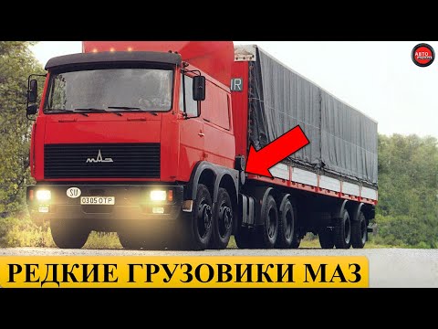 Видео: 5 малоизвестных грузовиков МАЗ.