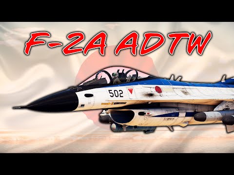 Видео: Новый ТОП ПРЕМ F-2A ADTW за ЯПОНИЮ - ИМБА в War Thunder